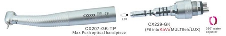 COXO Torque Head Push Button Optical Handpiece For KAVO(6 Hole) CX207-GK-TP
